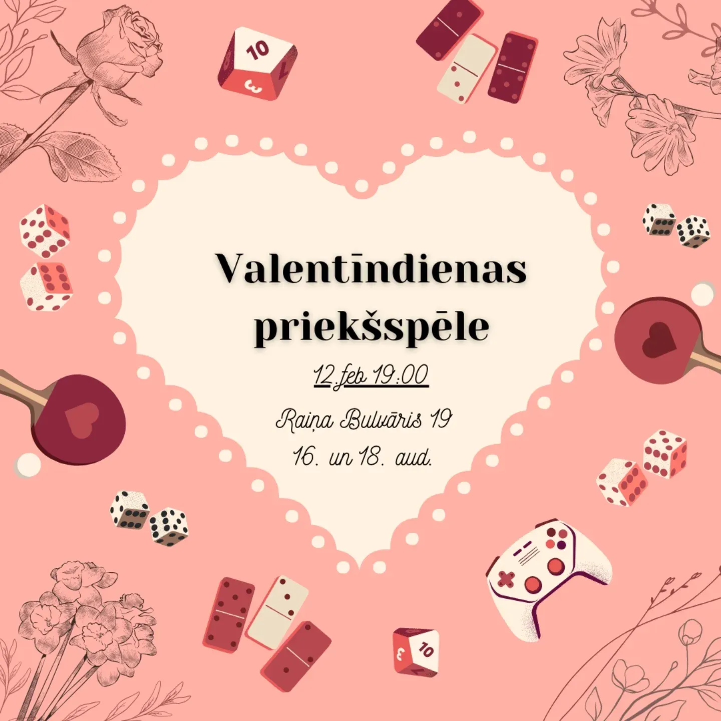 Valentīndienas priekšspēle