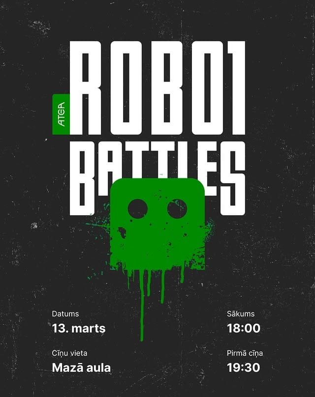 Datoriķu dienas 2025: Robotu cīņas ar ATEA