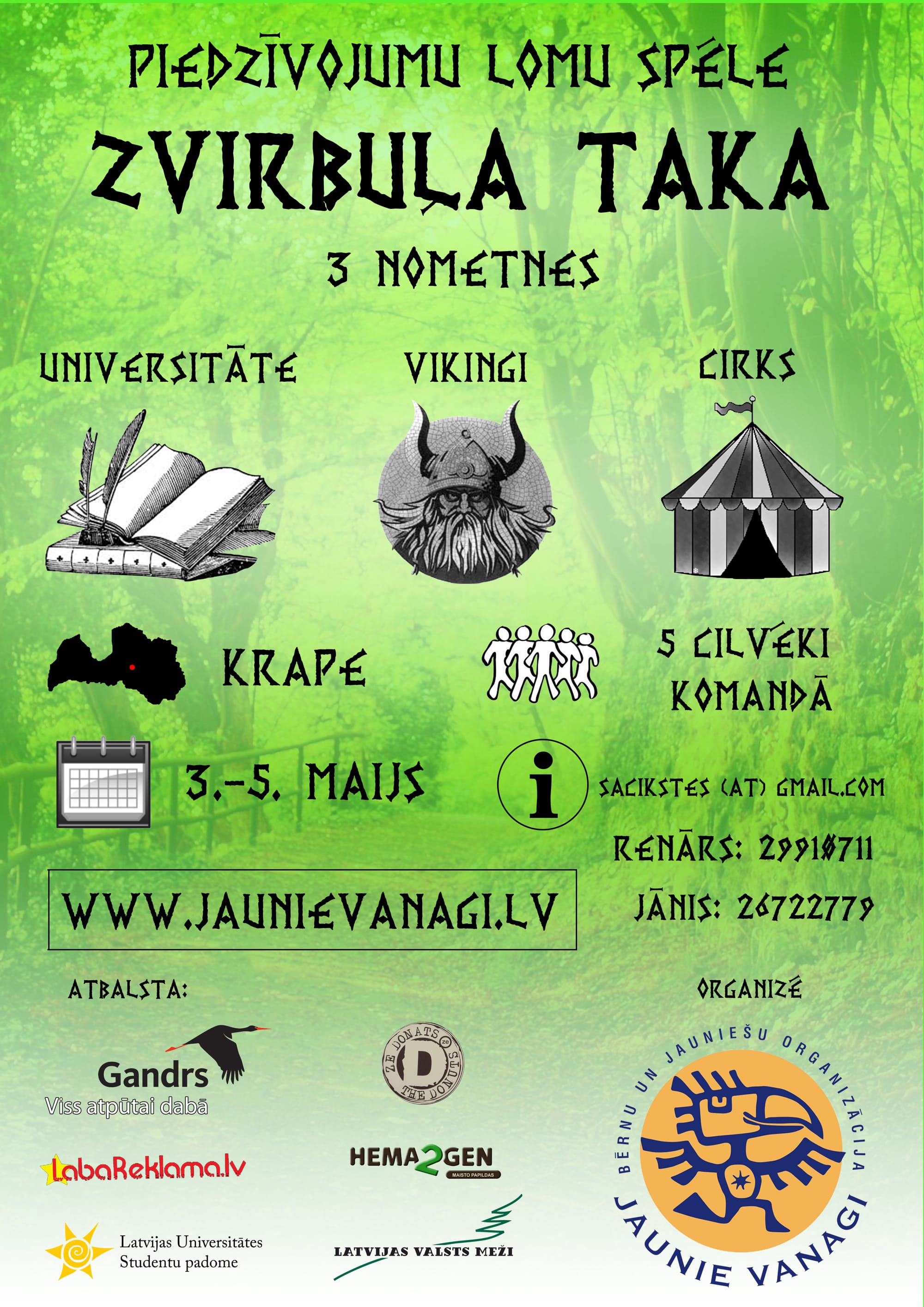 „Zvirbuļa taka 2013”