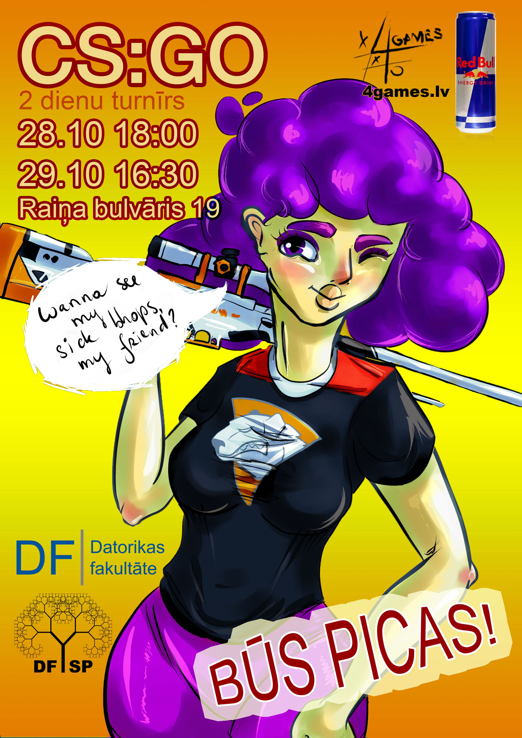 DF SP CS:GO turnīrs