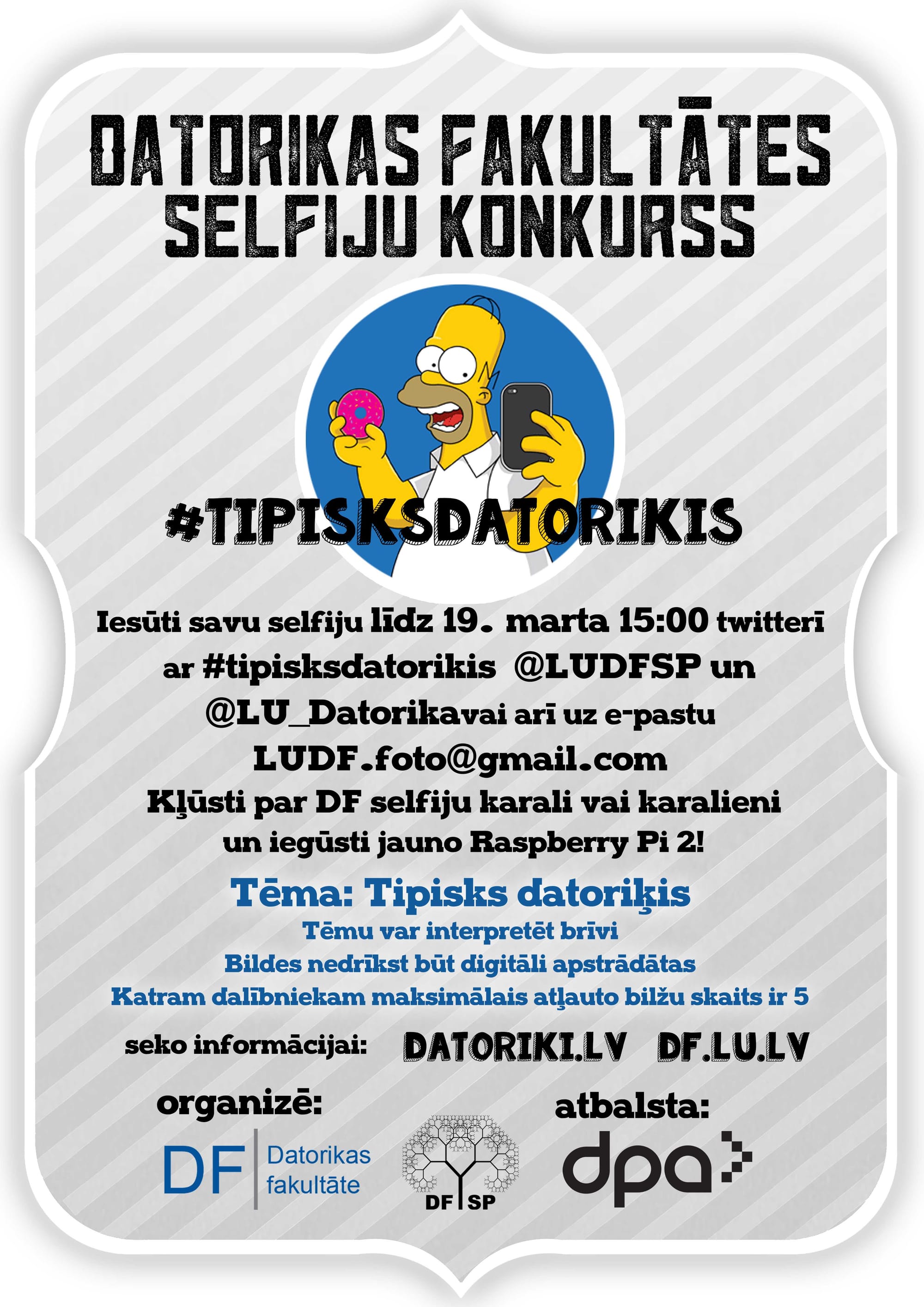 Piedalies selfiju konkursā!