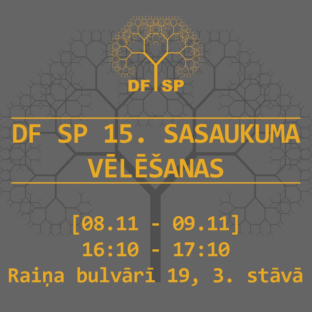 DF SP 15. sasaukuma vēlēšanas [atjaunots - rezultāti]