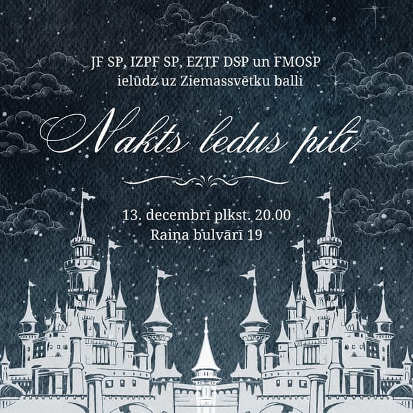 Ziemassvētku balle "Nakts ledus pilī"