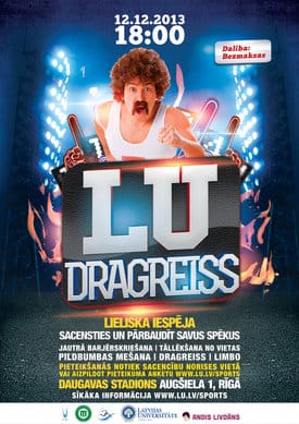 Piedalies vēl nebijušās vieglatlētikas sacensībās „LU dragreiss”