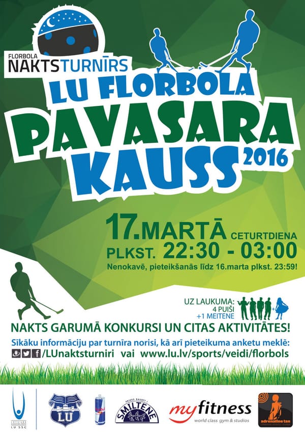 LU florbola pavasara kauss 2016