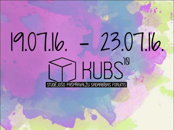 pieteikšanās uz forumu KUBS`10